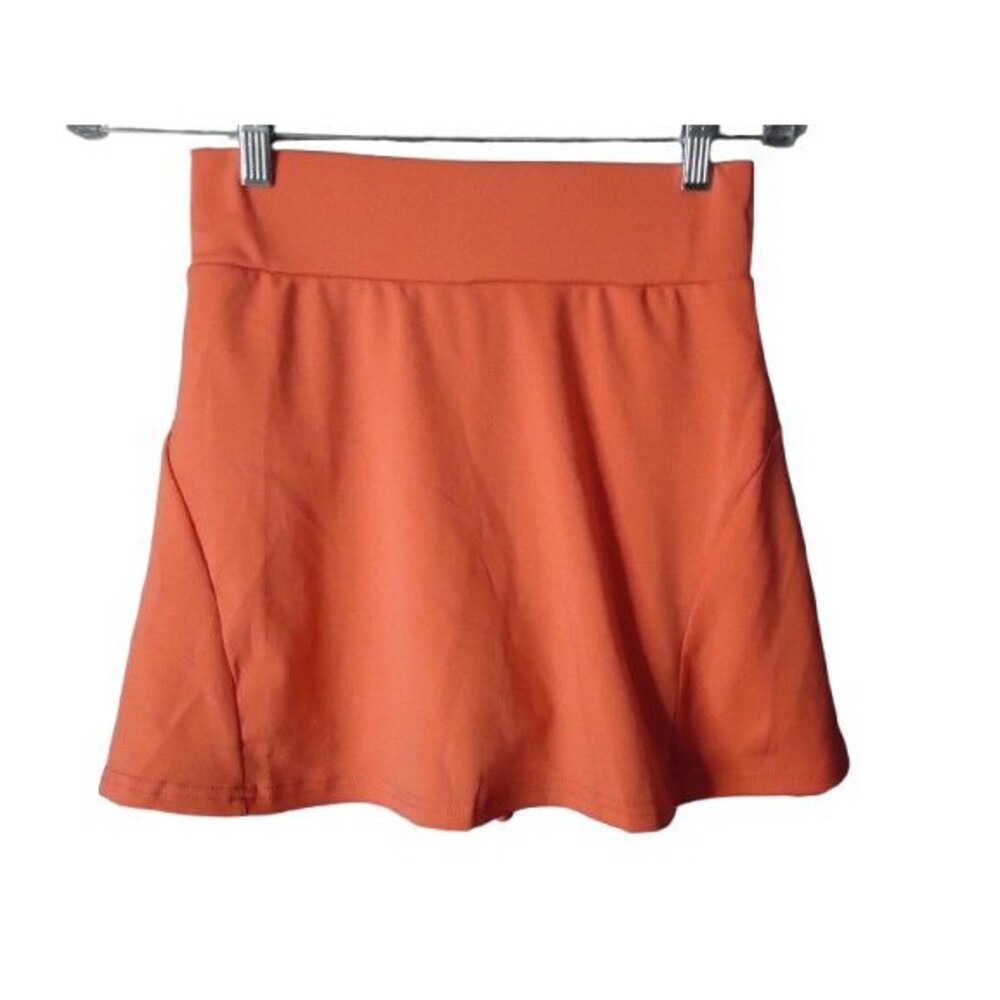Werena Coral Pleated Skort Skirt Tennis Golf w/ Zip Pocket Womens Size S New